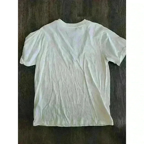 Power Rangers Women's Blouse Cut Out Front Short Sleeve Size S‎ White Graphic T - Picture 4 of 6